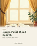 Large-Print Word Search: Bible — cover