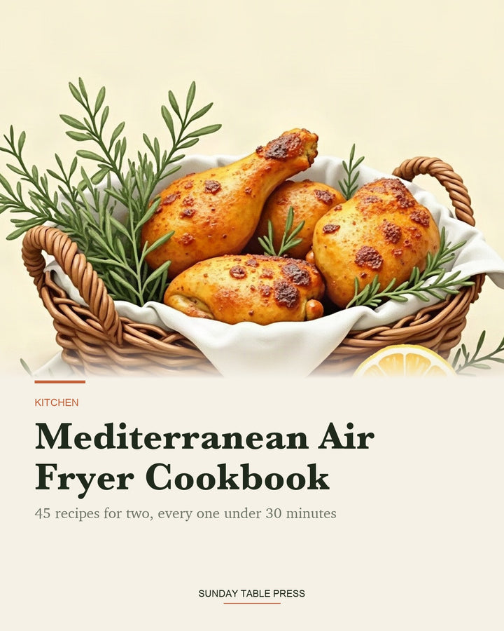 Mediterranean Air Fryer Cookbook — cover